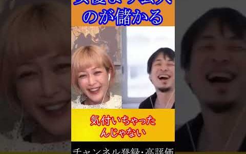 【ひろゆき×松嶋尚美】俳優よりタレントの方が儲かる？#shorts