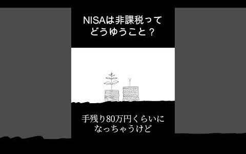 NISAは非課税ってどうゆうこと？
