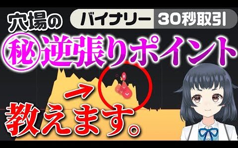 【バイナリー】誰でもカンタン！究極に稼げる穴場の㊙逆張りポイントを解説！【Highlow】