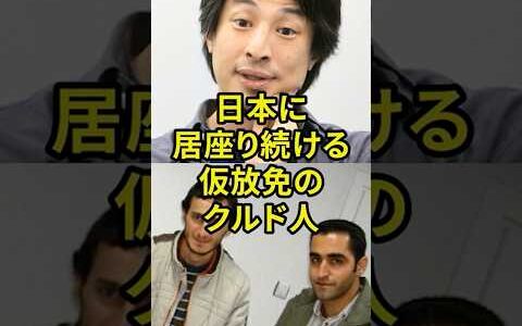 日本にいるクルド人をひろゆきが完全論破 #shorts #ひろゆき #クルド人  #海外の反応