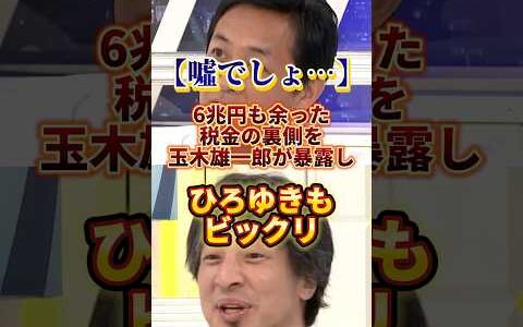 自民党、余った税金どこにいったのか説明して#政治 #ひろゆき #玉木雄一郎