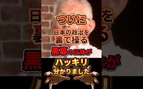 【ひろゆき&泉房穂】日本の政治を裏で操る黒幕の正体がハッキリしました#ひろゆき #政治 #泉房穂 #財務省