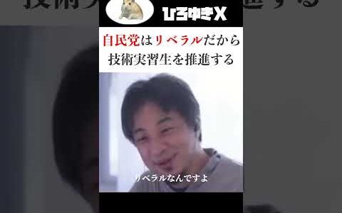 自民党って実はリベラルなんですよ【ひろゆき切り抜き】#ひろゆき切り抜き #ひろゆき #政治 #お金 #お金  #国民民主党 #石丸伸二 #ハムスター #論破