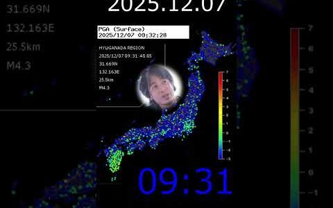 【ひろゆき】12.7 お！地震が来た！ #ひろゆき